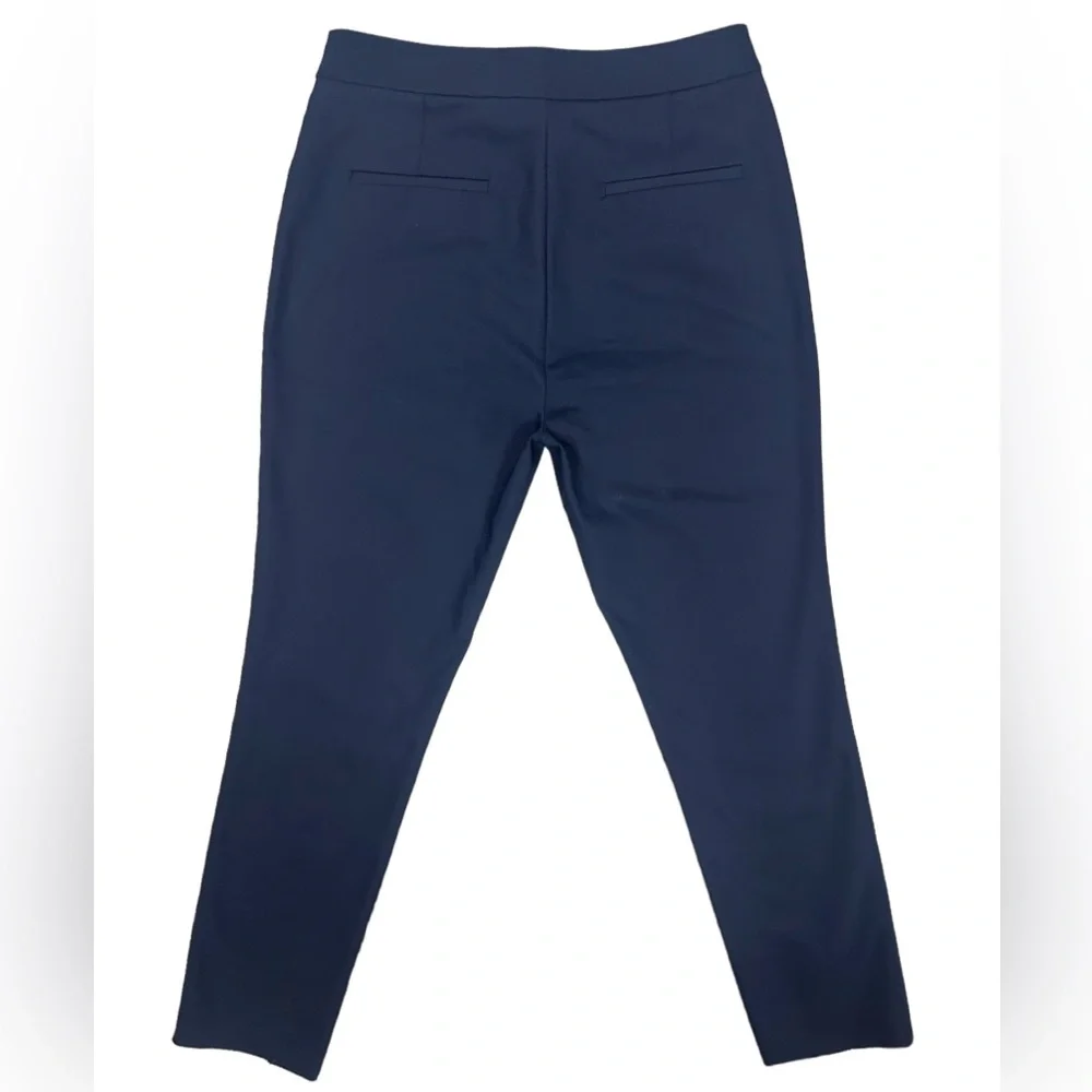 HELMUT LANG Slim Leg Twill Trouser Pants Black Raw Hem Black Sz. 10 DarkAcademia - Picture 12 of 16